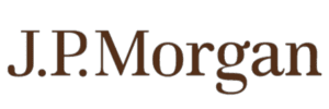 A brown font that says morgan on top of a green background.